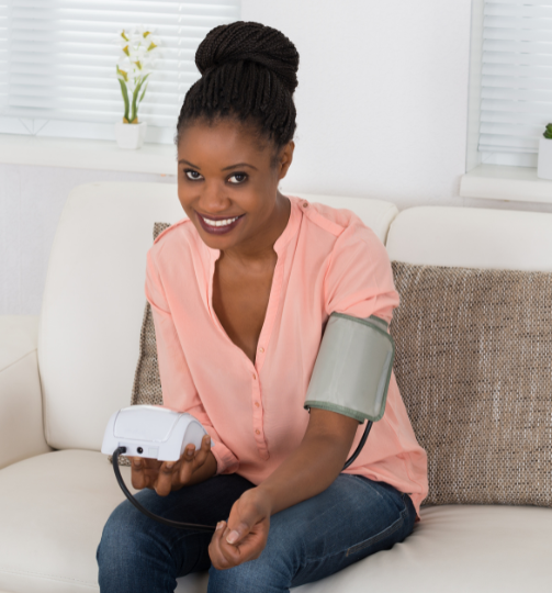Self-Measured Blood Pressure Champion program graphic