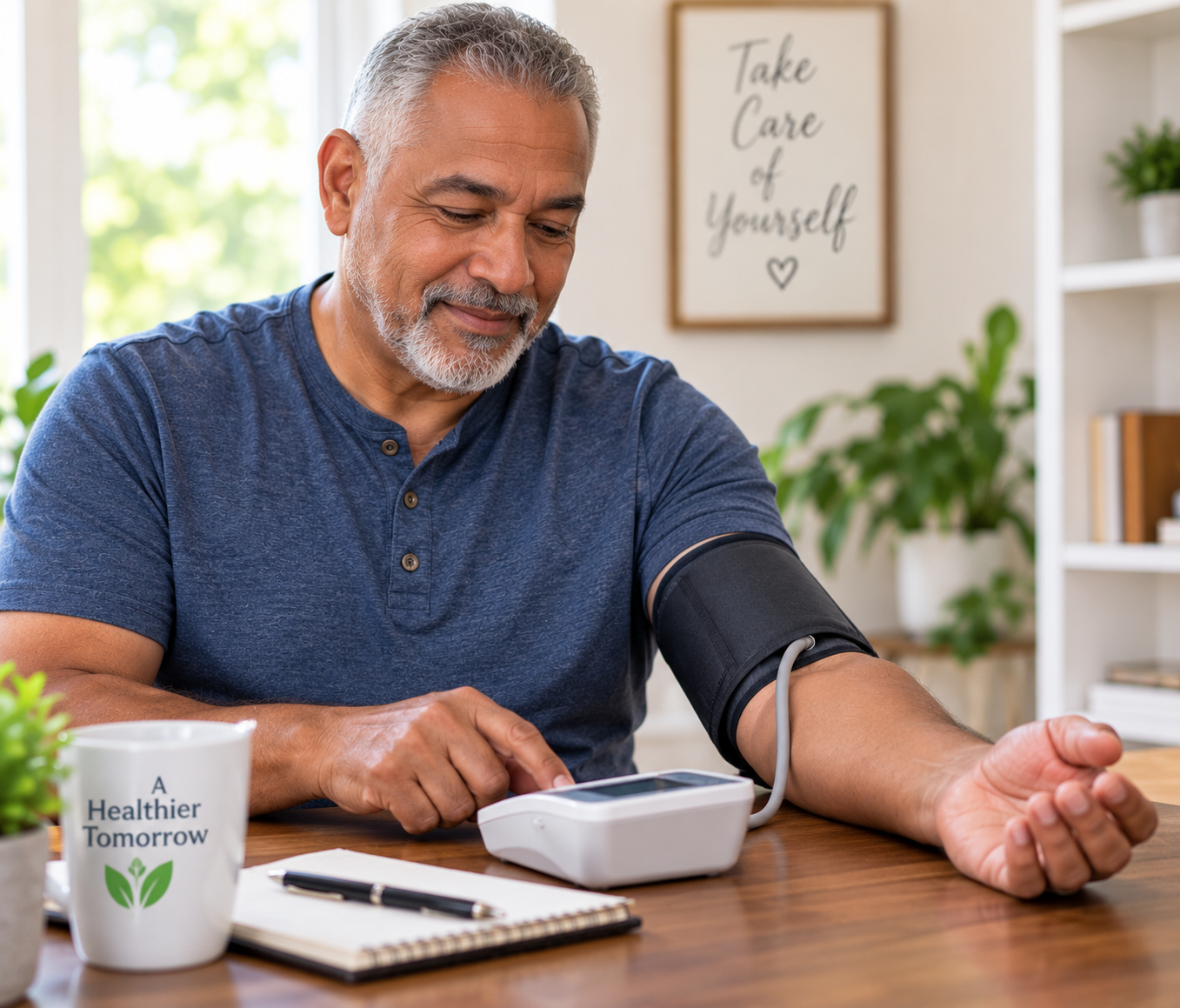 Home self-measured blood pressure monitoring
